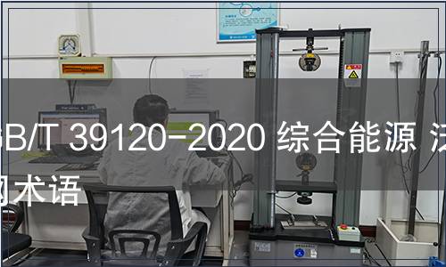 GB/T 39120-2020 綜合能源 泛能網術語