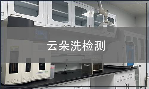 云朵洗檢測