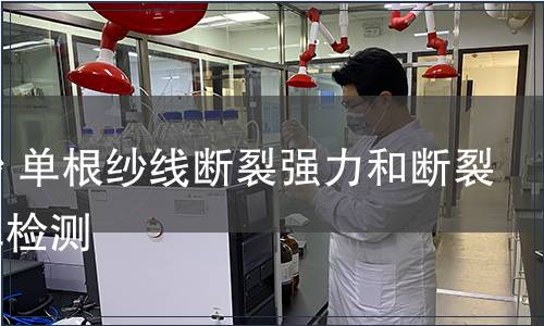 卷裝紗 單根紗線斷裂強力和斷裂伸長率檢測