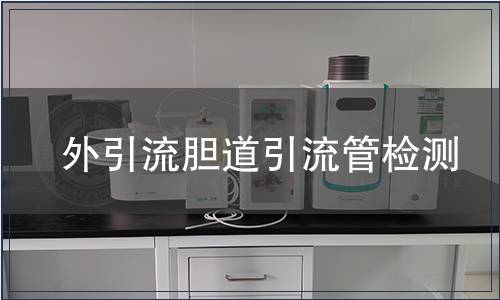 外引流膽道引流管檢測(cè)