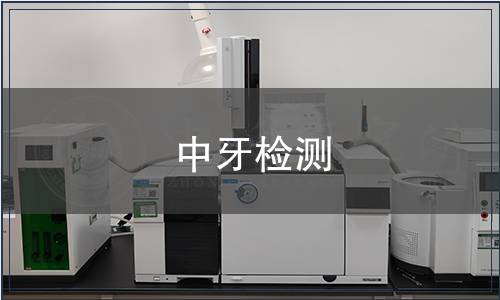 中牙檢測