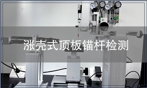 漲殼式頂板錨桿檢測