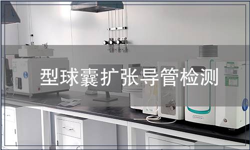 型球囊擴(kuò)張導(dǎo)管檢測