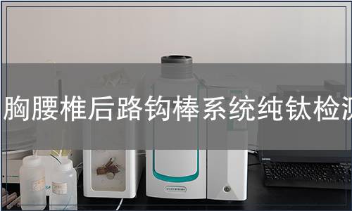 胸腰椎后路鉤棒系統(tǒng)純鈦檢測(cè)