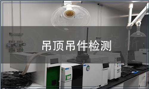 吊頂?shù)跫z測(cè)