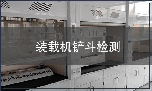 裝載機鏟斗檢測