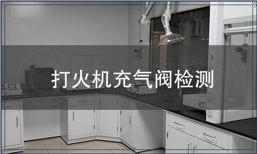 打火機(jī)充氣閥檢測