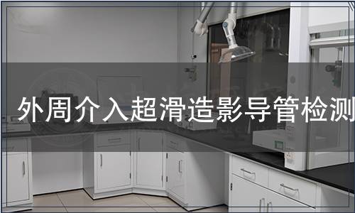 外周介入超滑造影導(dǎo)管檢測