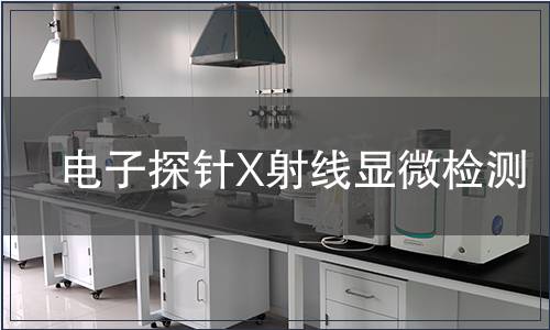 電子探針X射線顯微檢測