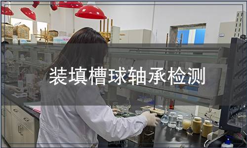 裝填槽球軸承檢測