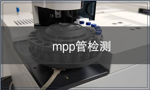 mpp管檢測