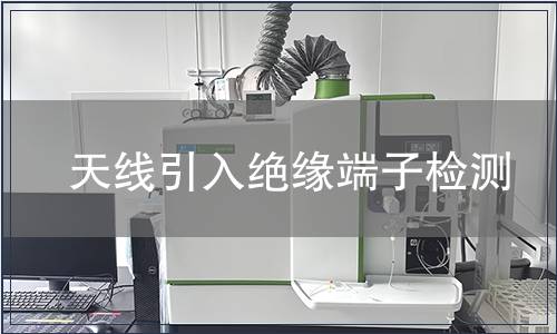 天線引入絕緣端子檢測