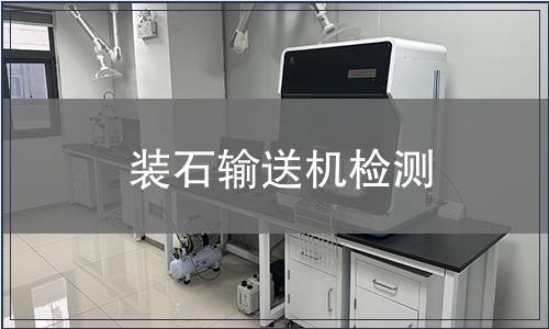 裝石輸送機(jī)檢測(cè)