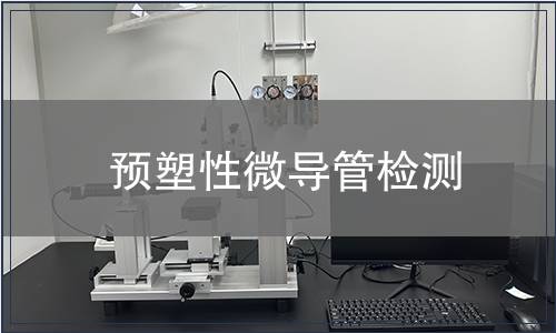 預塑性微導管檢測