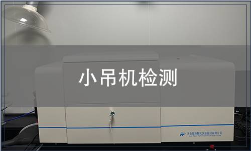 小吊機(jī)檢測(cè)