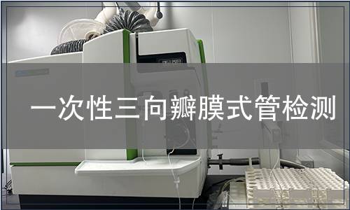 一次性三向瓣膜式管檢測