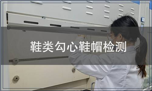 鞋類勾心鞋帽檢測