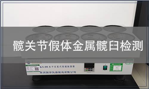 髖關節假體金屬髖臼檢測