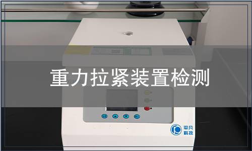 重力拉緊裝置檢測(cè)