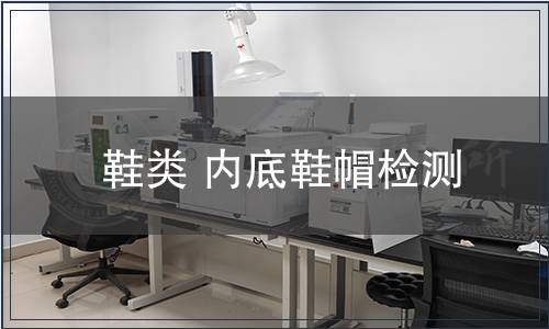 鞋類 內(nèi)底鞋帽檢測