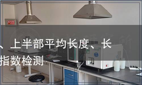平均長(zhǎng)度、上半部平均長(zhǎng)度、長(zhǎng)度整齊度指數(shù)檢測(cè)