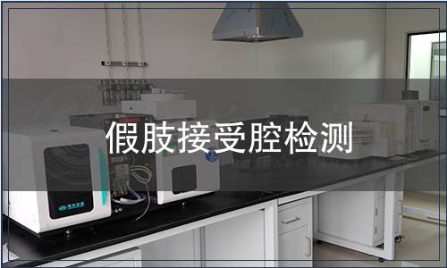 假肢接受腔檢測