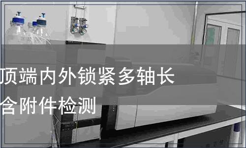 胸腰椎后路頂端內外鎖緊多軸長臂自攻螺釘含附件檢測