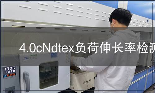 4.0cNdtex負荷伸長率檢測
