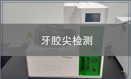 牙膠尖檢測