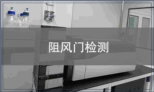 阻風(fēng)門檢測