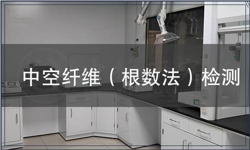 中空纖維（根數法）檢測