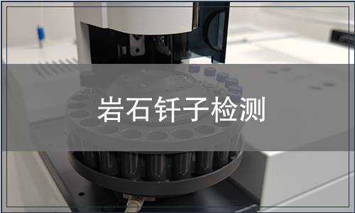 巖石釬子檢測(cè)