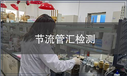 節(jié)流管匯檢測