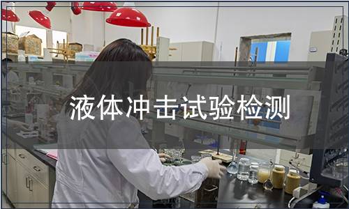 液體沖擊試驗檢測