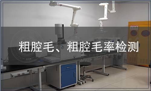 粗腔毛、粗腔毛率檢測(cè)