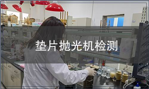 墊片拋光機檢測