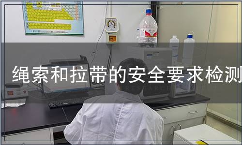 繩索和拉帶的安全要求檢測