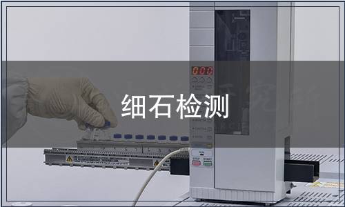 細石檢測